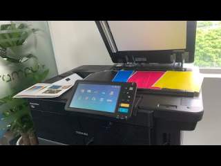 Máy photocopy màu Toshiba 5516AC: Đánh giá và tính năng nổi bật