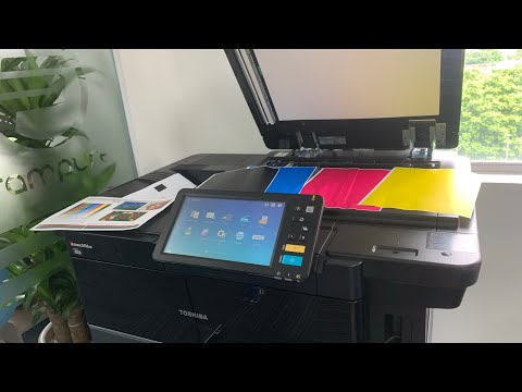 Máy photocopy màu Toshiba 5516AC: Đánh giá và tính năng nổi bật